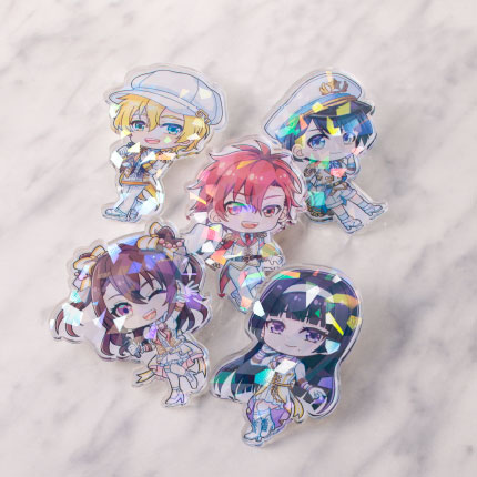 透明ホログラムアクリル