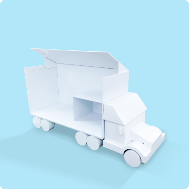 トラック型ディスプレイ
